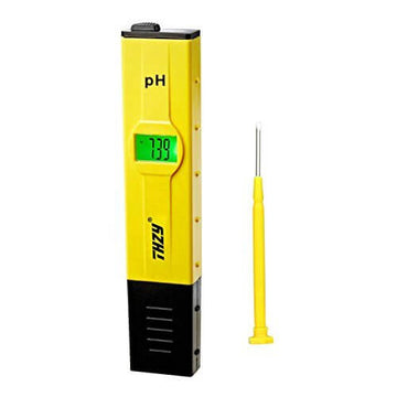 THZY High Accuracy Pocket Size pH Meter with ATC, Backlight LCD 0-14 pH Measurement Range, 0.01 Resolution Handheld pH Pen Tester - Imported from UK